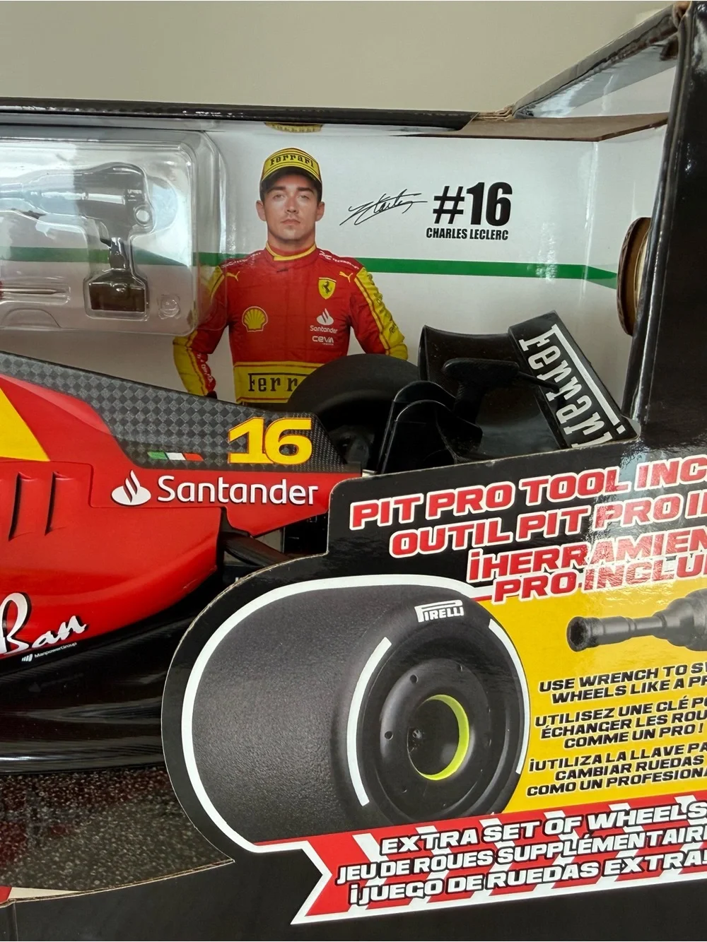 Red Ferrari-Style Formula Racing Car Toy - Kids Vehicles